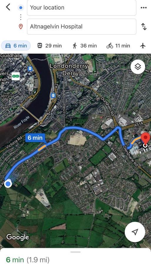 Redgate House Bed & Breakfast Londonderry Eksteriør billede